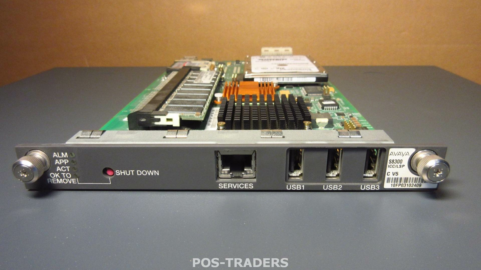 Avaya S8300B ICC/LSP Media Server Processor Module 40GB PULLED FROM AVAYA G350 