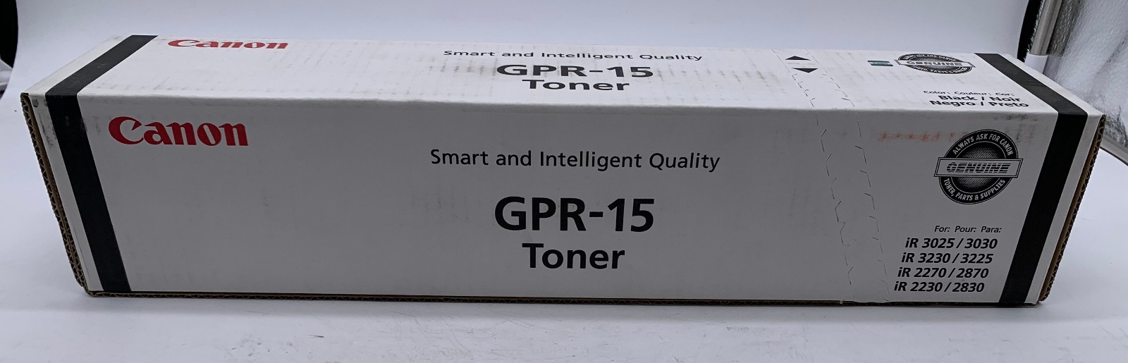 Genuine Canon GPR-15 Black Toner Cartridge, 9629A003, OEM