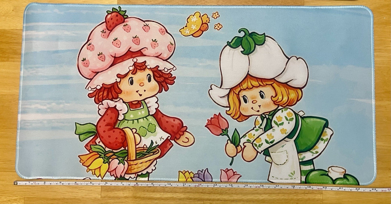 Strawberry Shortcake Mint Tulip Computer Desk Mat