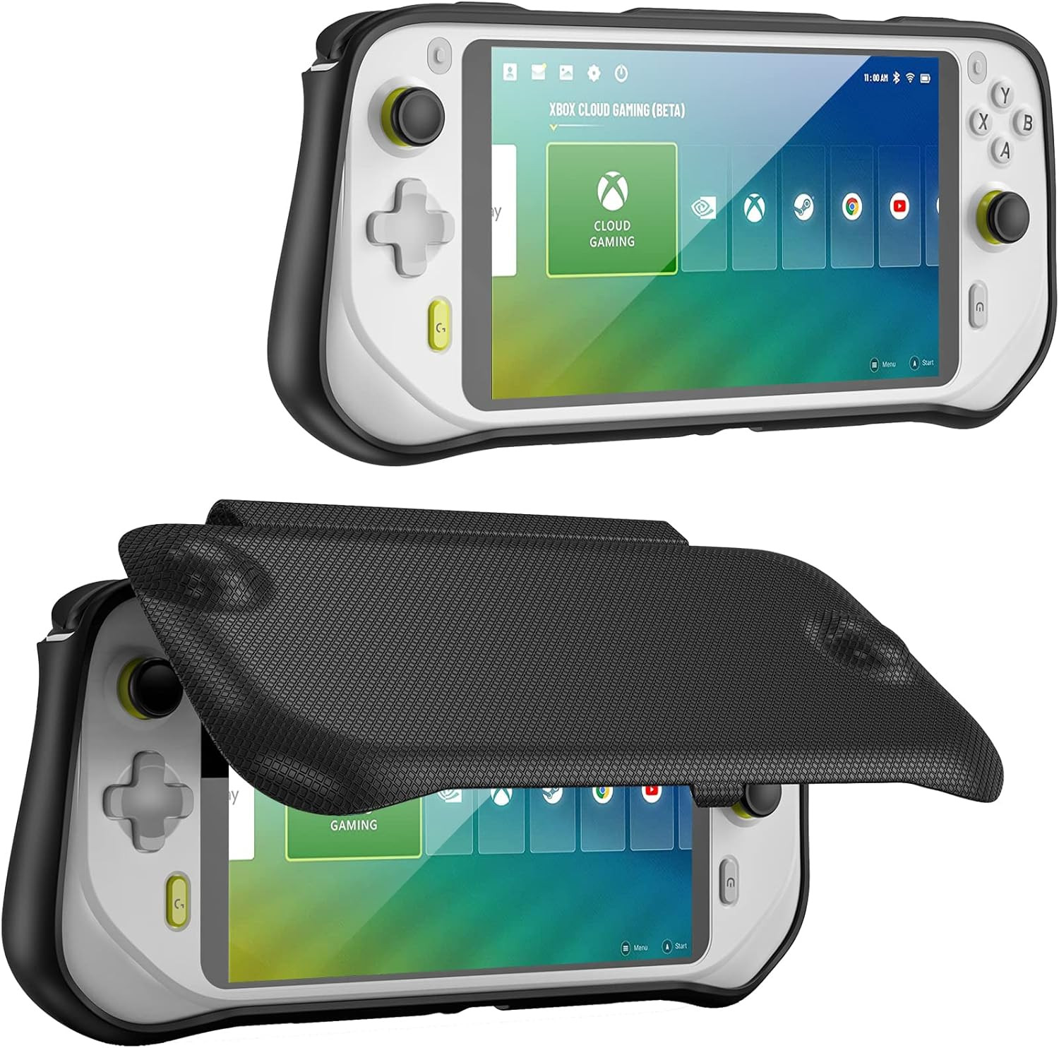 Flip Case for Logitech G Cloud Handheld with Front Cover, Upgraded Protective Ca