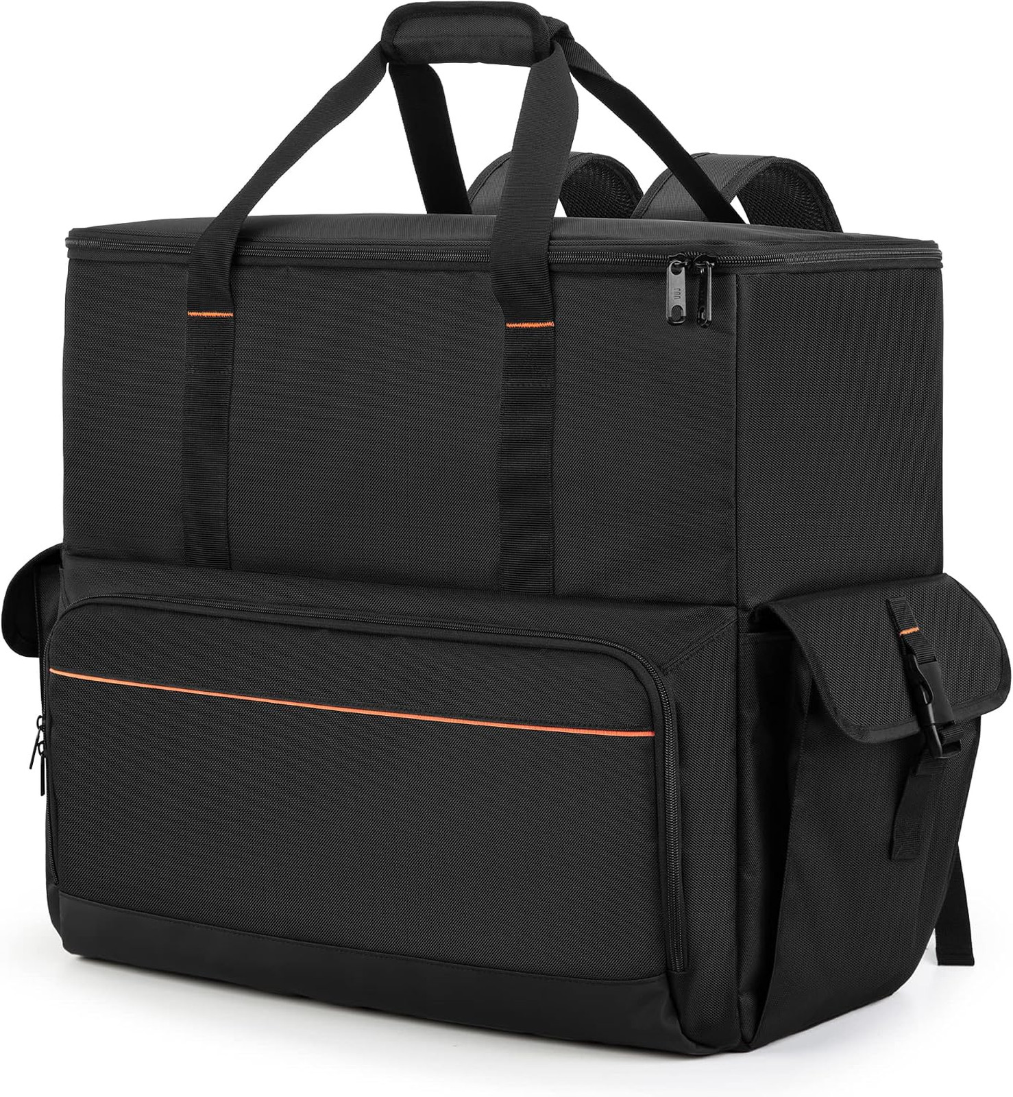 Computer Tower Carry Case for ATX M-ATX Desktop PC Travel Backpack with Foam