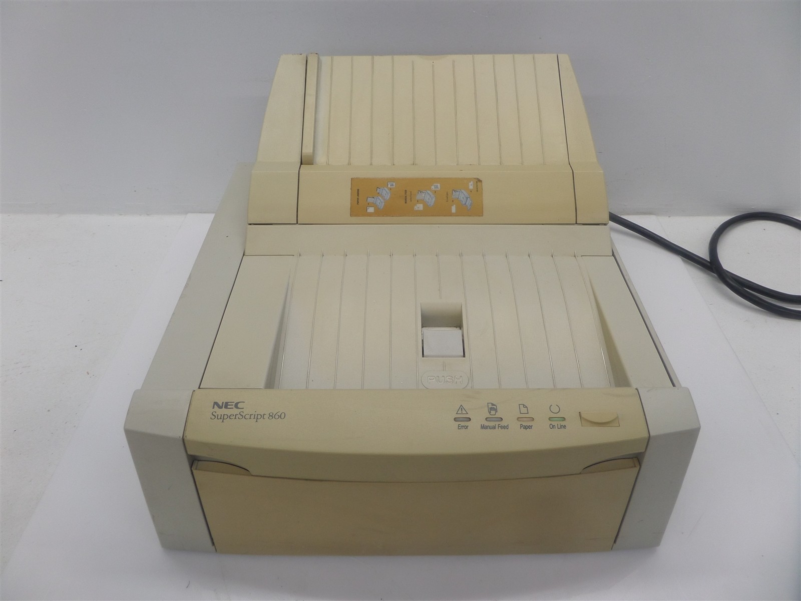 Vintage NEC SuperScript 860 LCR-50X II Laser Printer