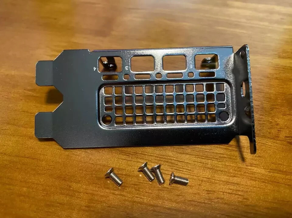 Low Profile Bracket for PNY Nvidia Quadro Rtx A2000 6GB Graphics Card RTXA2000