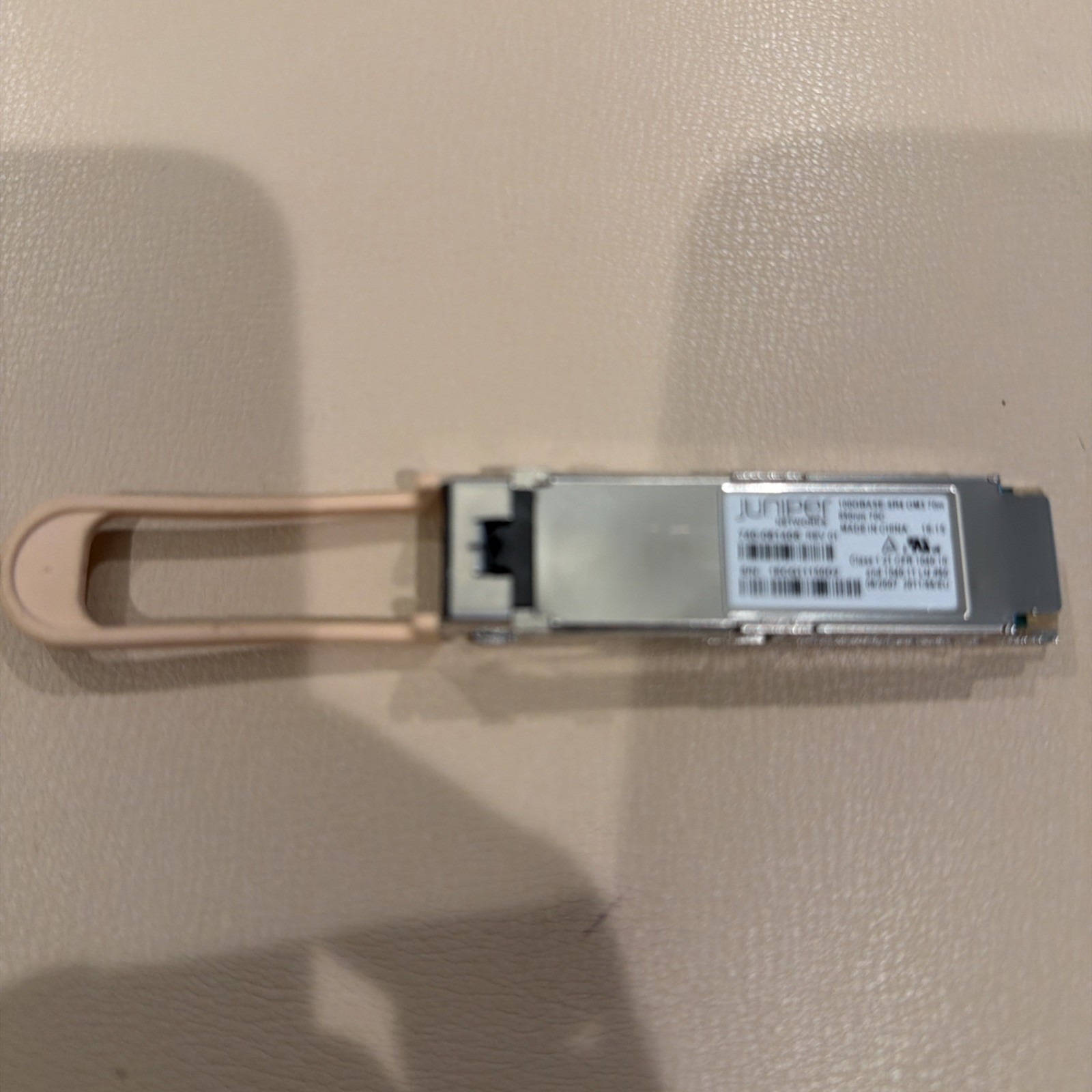 JUNIPER 100GBASE-SR4 100G QSFP28 850NM TRANSCEIVER (740-061405)
