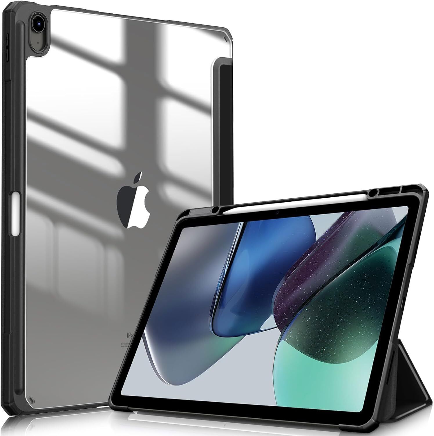 Hybrid Slim Case for iPad Air 13-inch (M4) 2026 Shockproof Cover Clear Shell