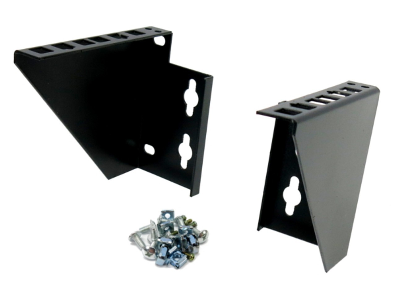 2U 19-Inch Steel Wall Mountable Simple Vertical Rack and Server Rack 604835