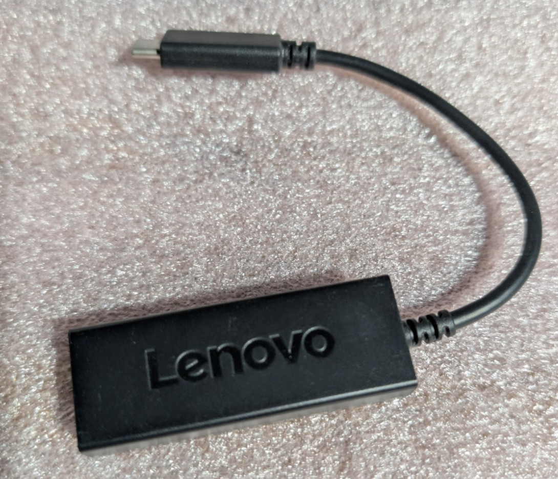 OEM Lenovo USB C To Ethernet 5C11E09636 SC11D96910 - FAST SHIPPING #S164