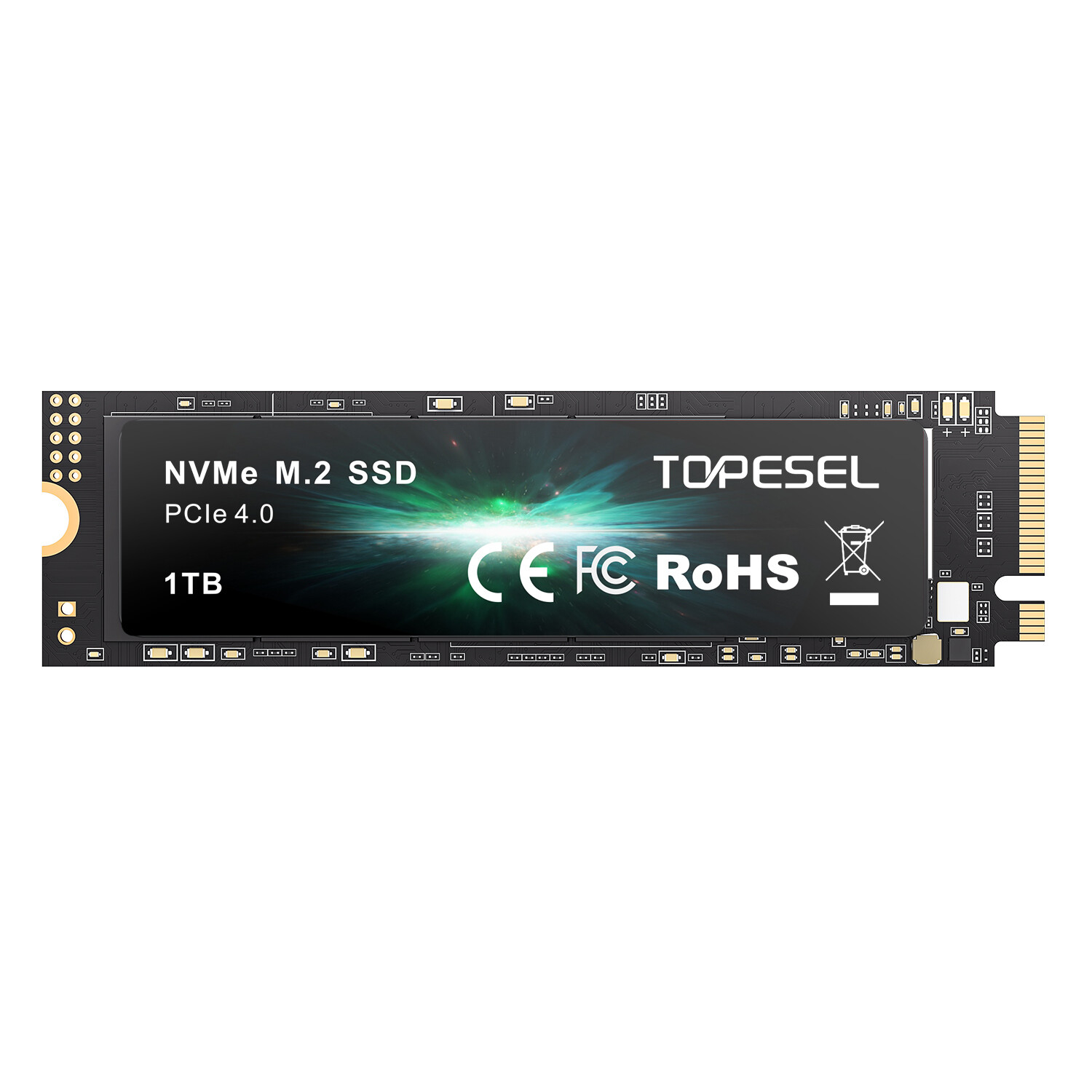 KOOTION 1TB M.2 NVMe PCIe 4.0 SSD Seq Read 7100MB/s Write 6400MB/s 2280 for PS5