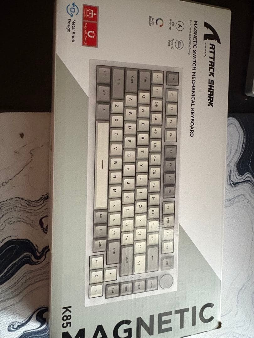 Attack Shark Mechanical Keyboard K85 JP Magnetic Switch Rapid Trigger Used