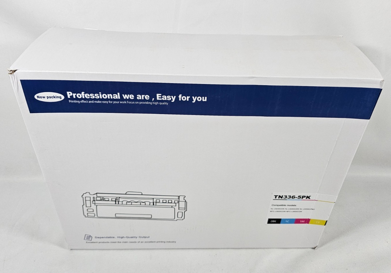 For Brother TN 336 TN331 5x Toner Cartridge Black (2x) Cyan Magenta Yellow