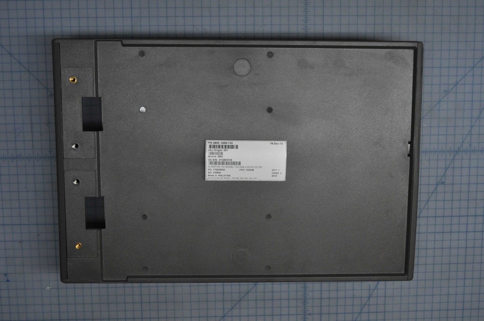 IBM SUREPOS 700  2GB 2.0GHZ CELERON 440 800MHZ 512MB 160GB USED 4800-743