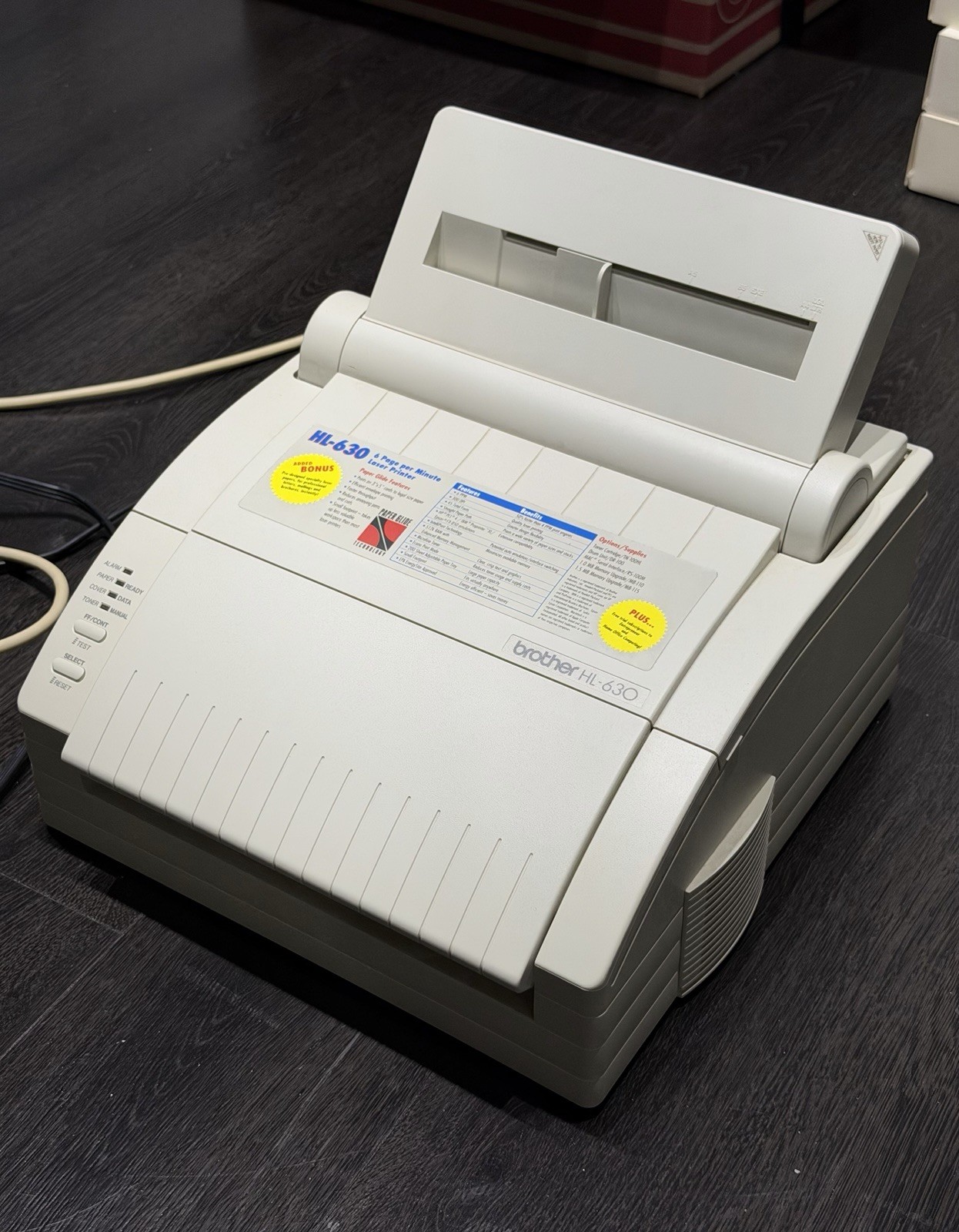 Retro Brother HL-630 Monochrome Laser Printer