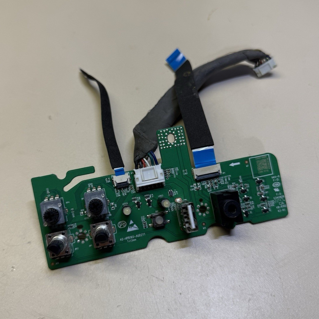 JBL partybox 310 Control Board mic usb aux  40-HPB1KU-AUD2Y1 55-HPB1KA-00A