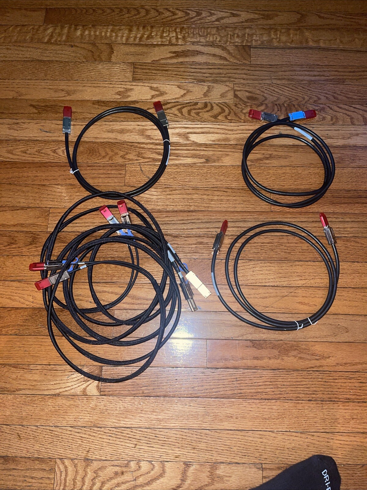 Molex Lot Of 5 Cable Sets   X’1 - 407344-003  X’2- 408767-001   X’2 - 418683401