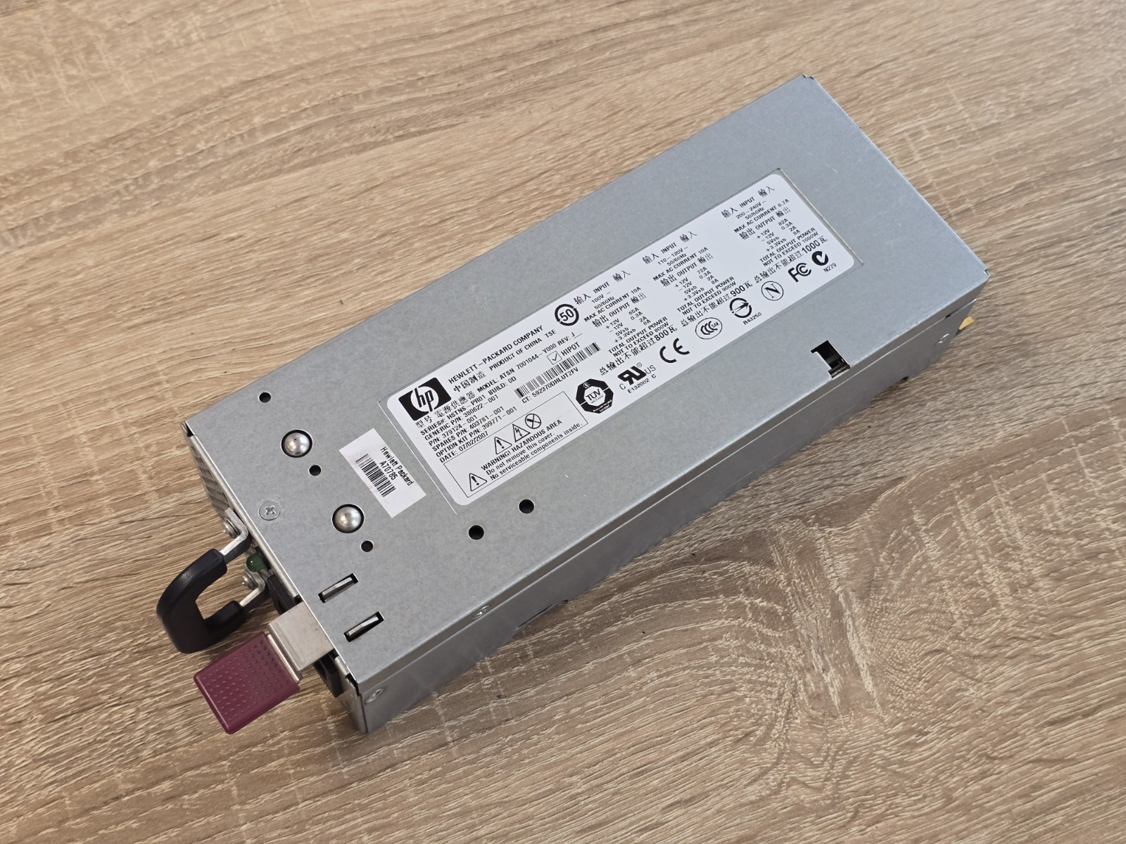 HP 1000W Server Power Supply ATSN 7001044-Y000 ProLiant DL380 ML350 G5 403781-001