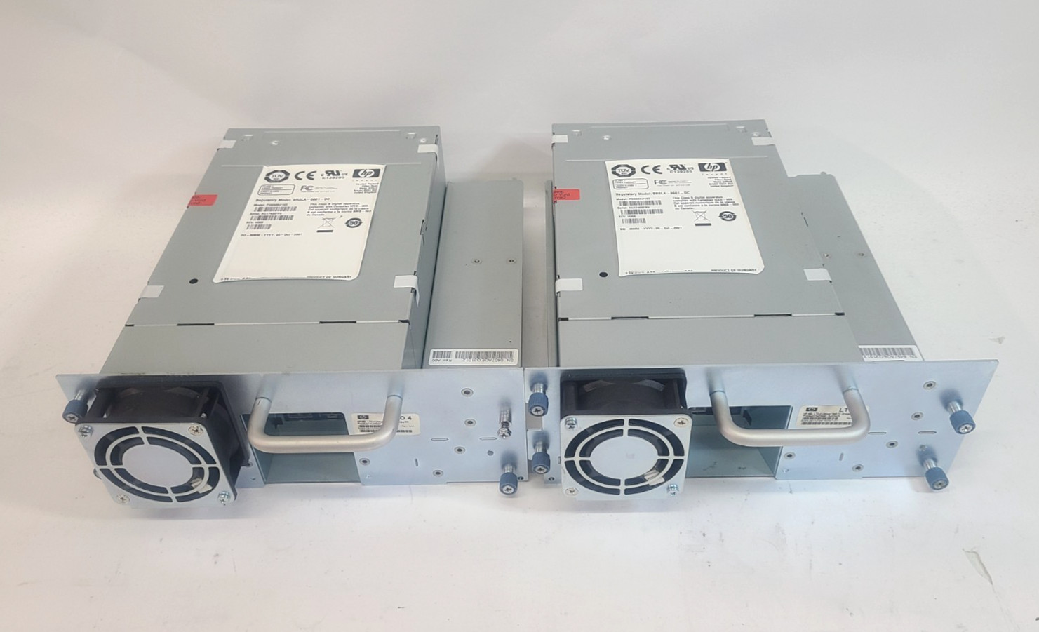 Lot of 2 HP AJ042A PD098K#103 BRSLA-0601-DC Tape Drive Module