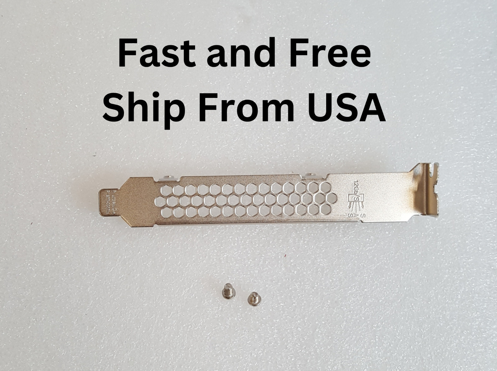SUPERMICRO BKT-0066L 12Gbps HIGH PROFILE SAS FULL HEIGHT BRACKET AOC-S3008L-L8I