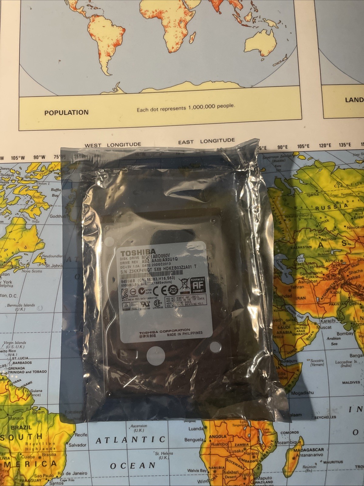 Toshiba MQ01ABD050V 500GB 2.5" SATA HDD