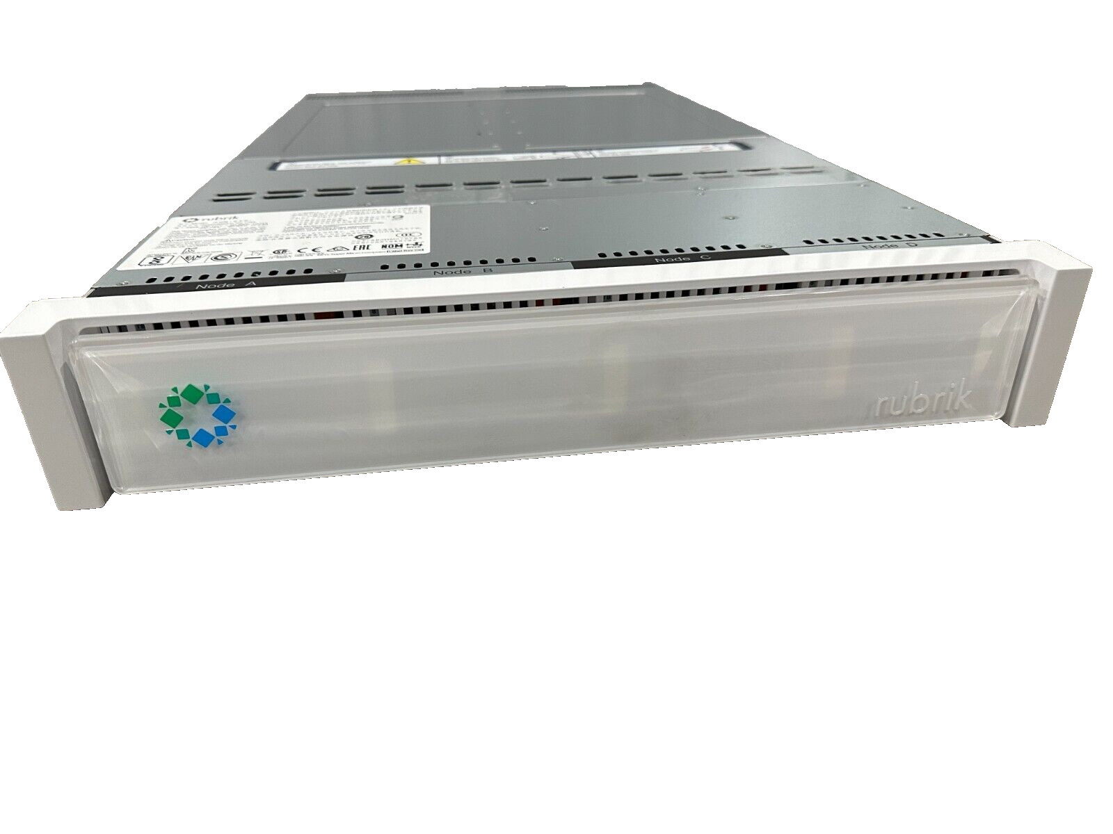 Rubrik R6408S APPLIANCE 4-NODE 72TB RAW SFP+ NIC RCDM INCL SUBS SERVER