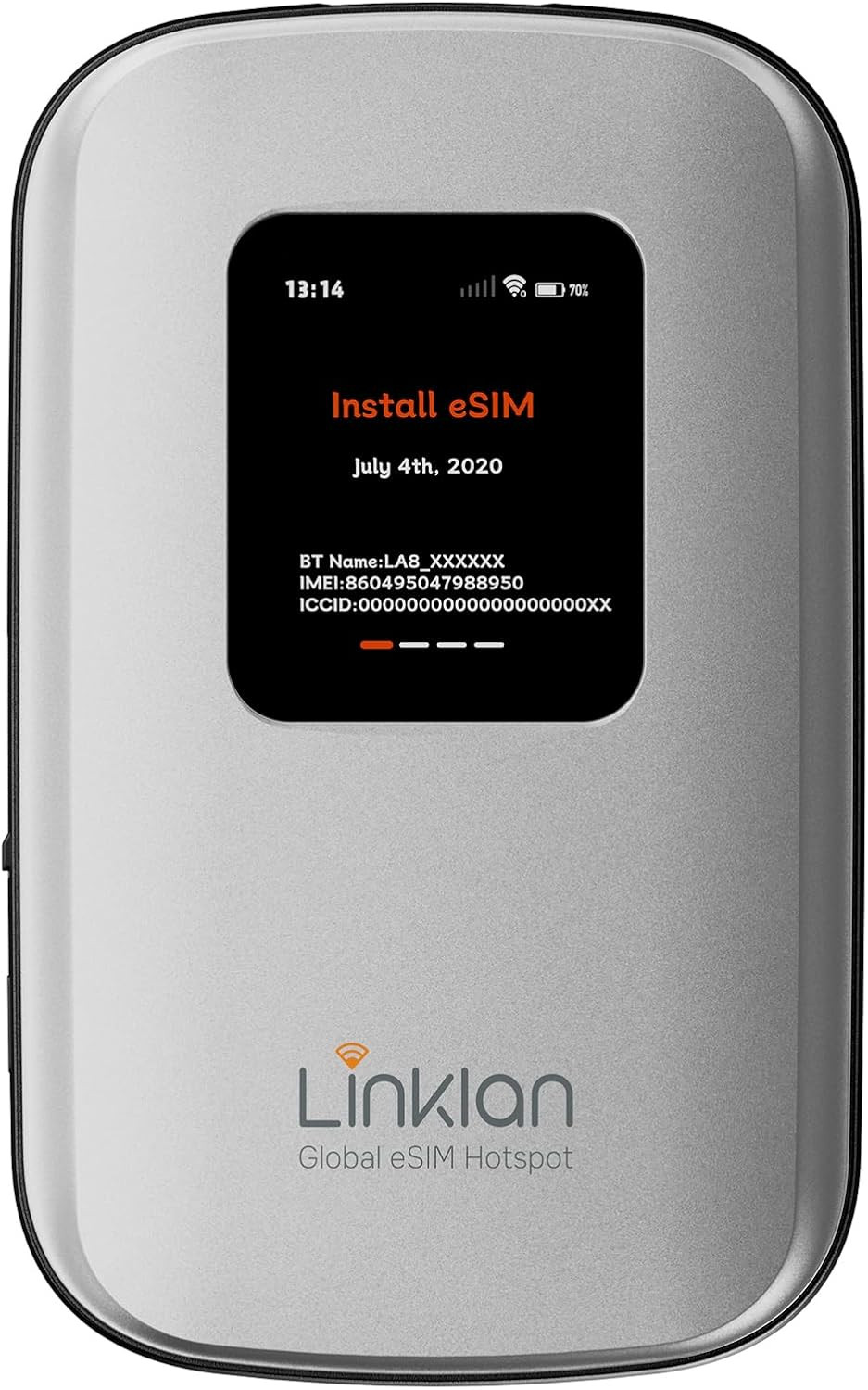 Portable Mobile Hotspot–eSIM Global WiFi Hotspot No SIM Card/Contract Needed ...