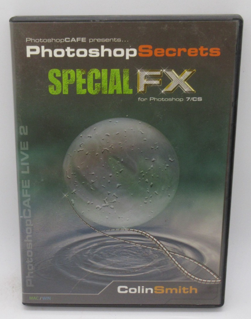 PHOTOSHOP CAFE: PHOTOSHOP SECRETS - SPECIAL FX F/ PHOTOSHOP 7/CS PC CD-ROM, WIN/