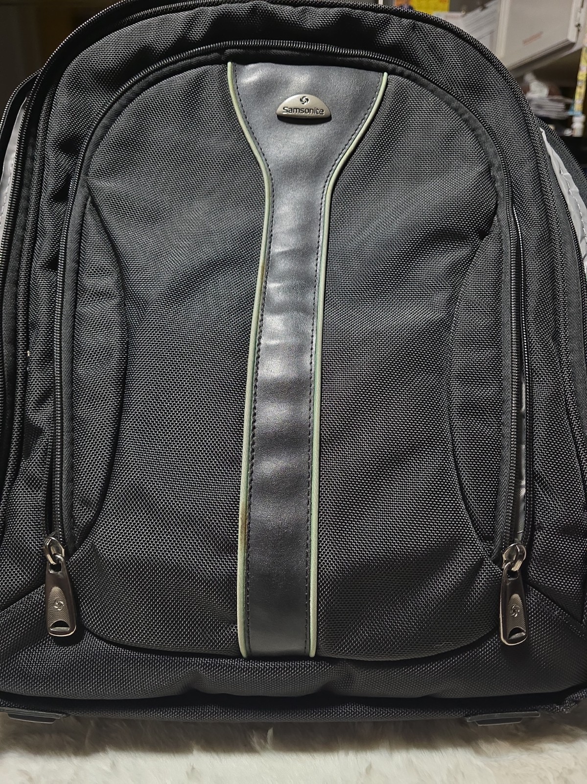 Samsonite Black Laptop Backpack  Heavy-Duty