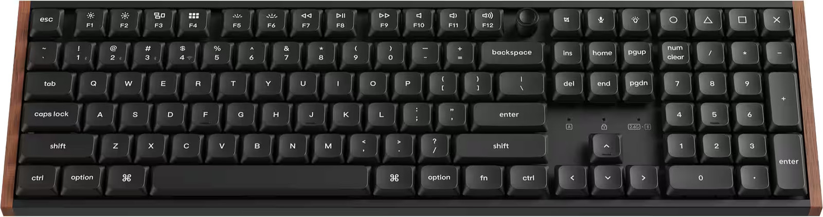 Keychron - K5 Ultra 8k 100% Custom POM Switch Mechanical Gaming Keyboard with...