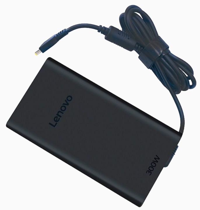 Genuine Guaranteed Lenovo 300W Laptop Charger Slim Tip AC Adapter No Power Cable