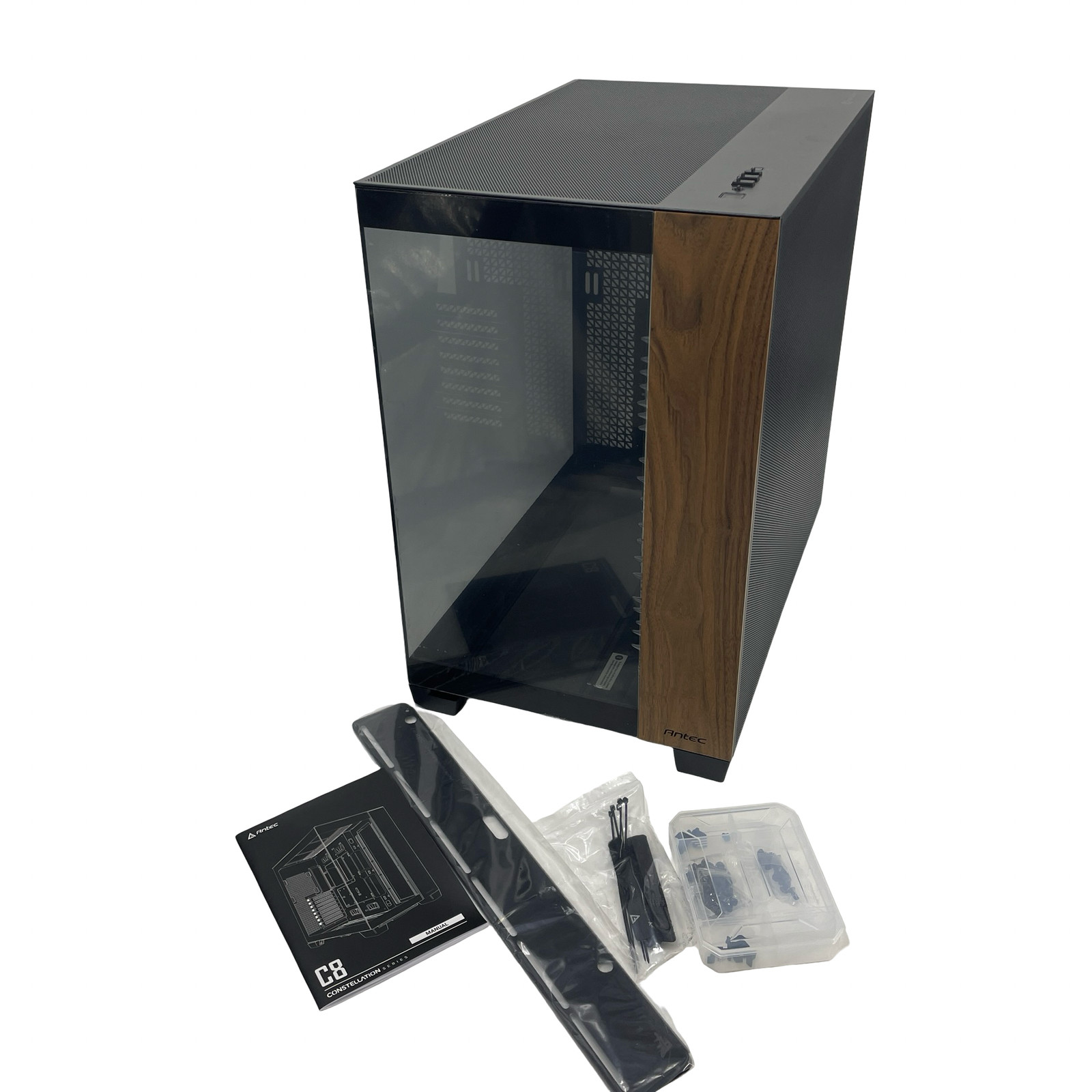 LOCAL PICKUP Antec C8 Wood Black Full-Tower E-ATX PC Case #NO0793