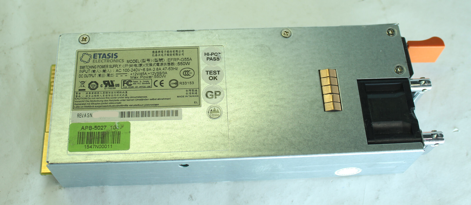 Etasis 650W EFRP-G55A 12V/45A 550W Switching Power Supply