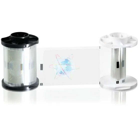 HID Fargo 82618 Holographic Overlaminate - 500 Prints - High Secure Orbit Design