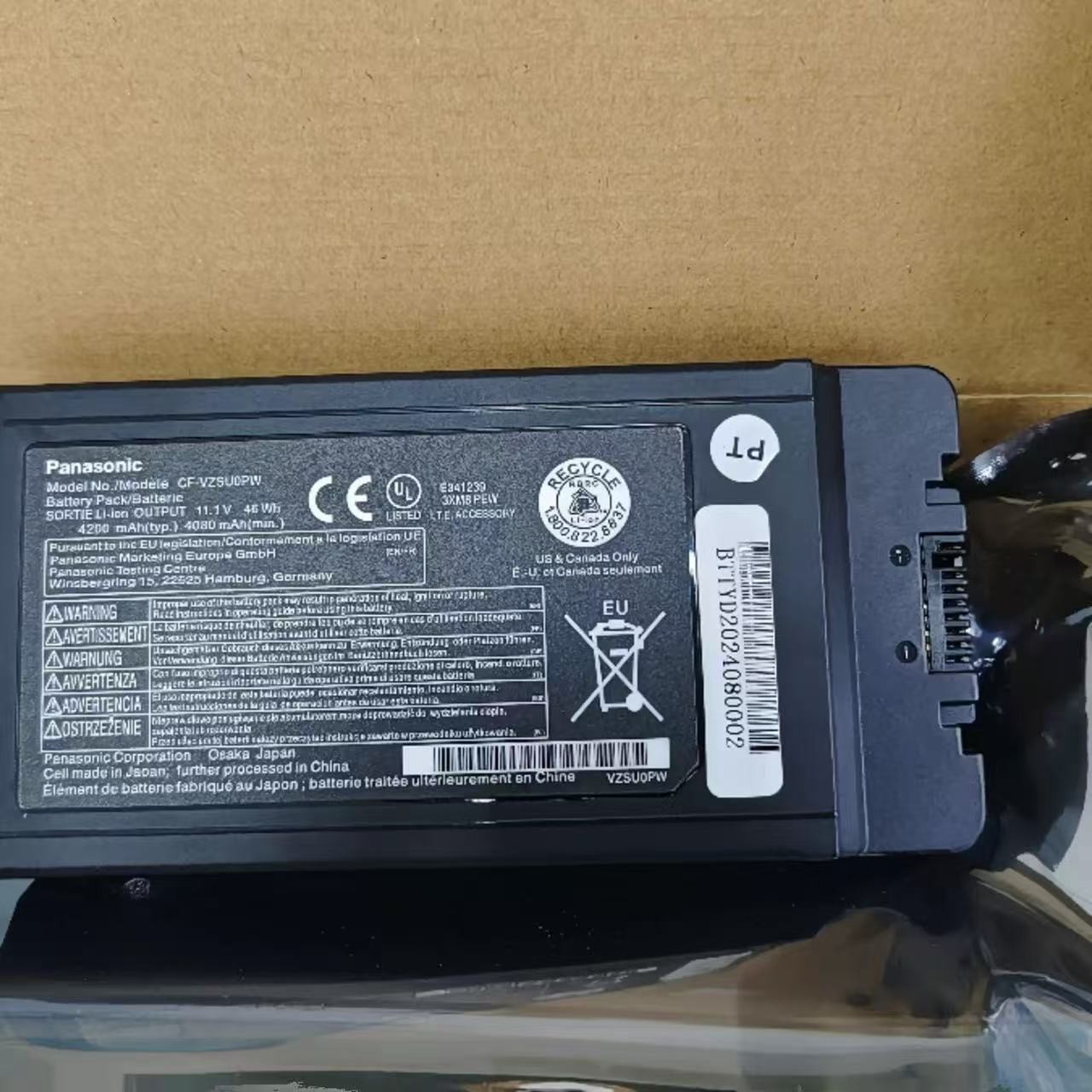 NEW Genuine CF-VZSU0PW CF-54 CF-VZSU0PR 46W New Battery Panasonic TOUGHBOOK 46WH