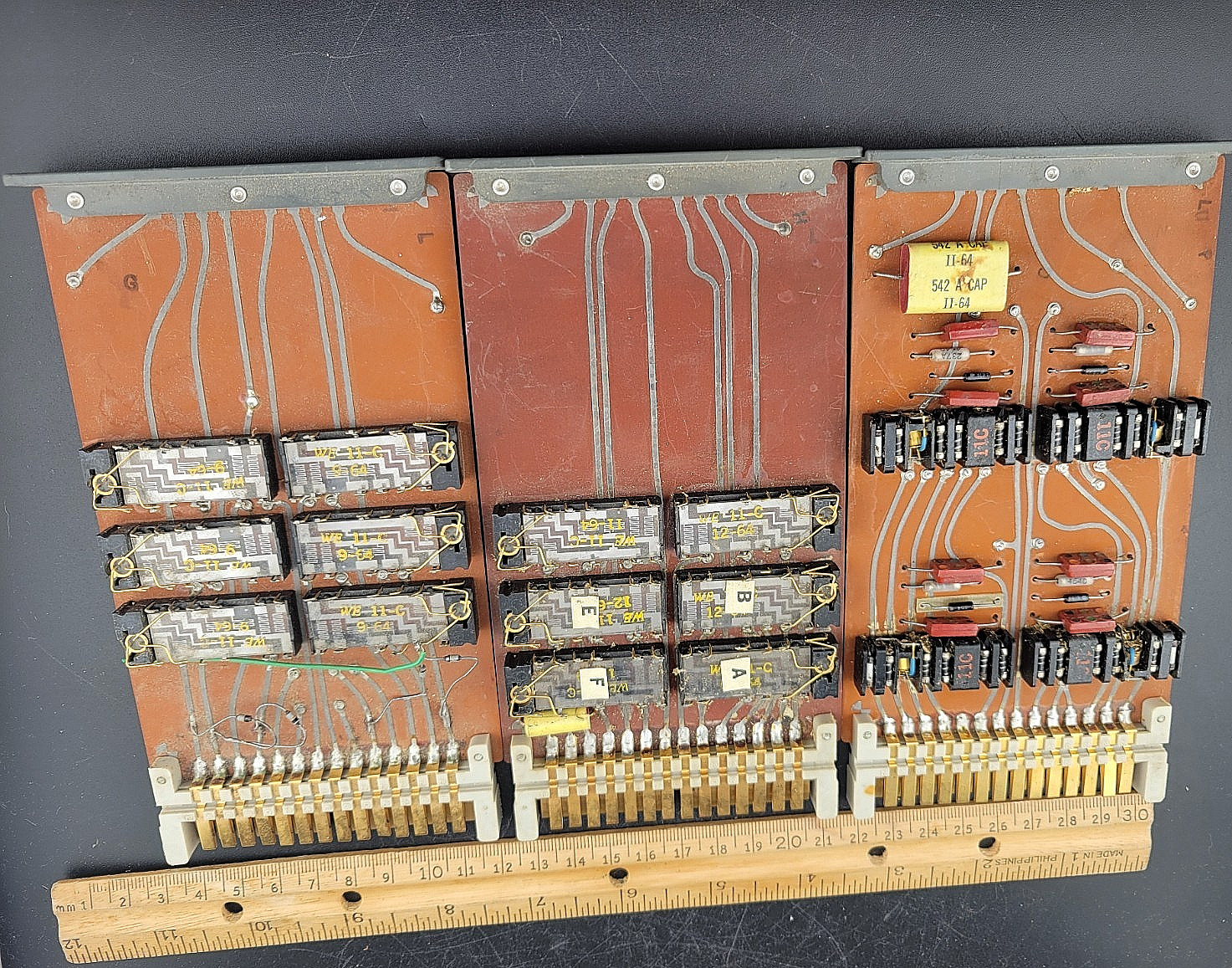 Vintage 1964 Western Electric Bell System Transistor & Relay Switching  Boards