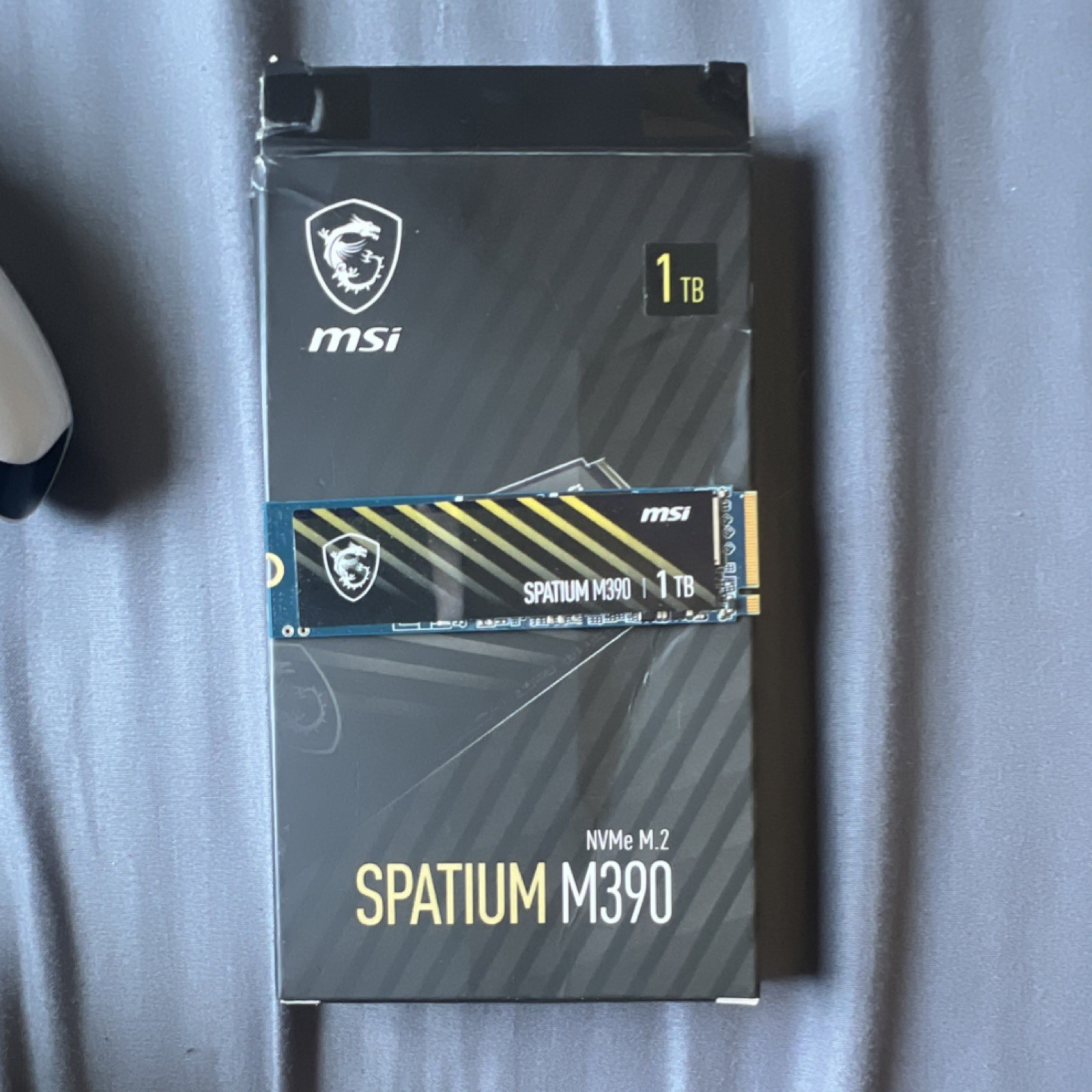 MSI SPATIUM M390 1TB NVMe M.2 PCIe Internal SSD for PC, 5-Year Warranty