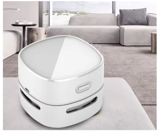 Mini Desktop Vacuum Cleaner Portable Wireless Table Desk Dust Sweeper Home Offic