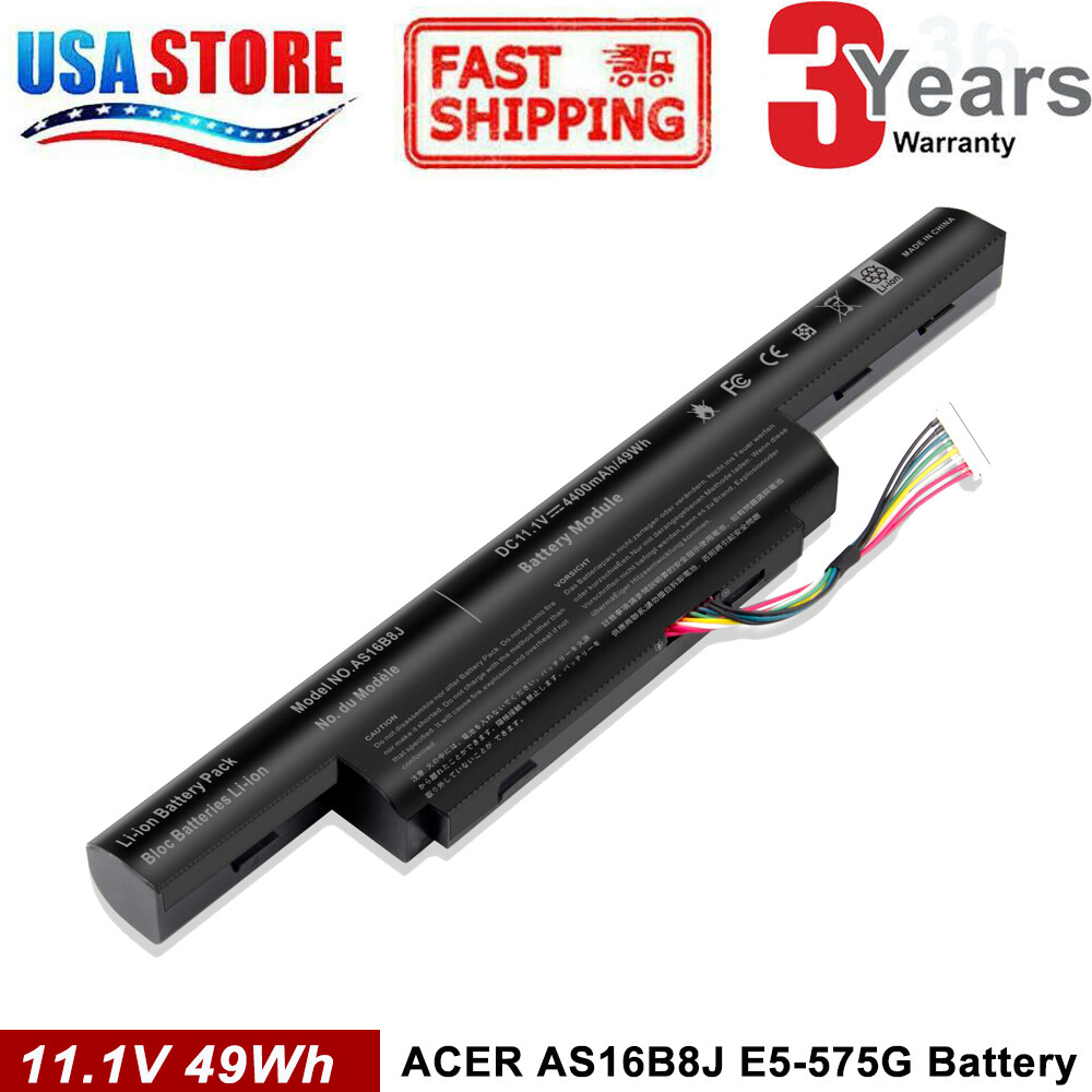AS16B5J AS16B8J Laptop Battery for Acer Aspire 15.6" inch E5-575G-53VG