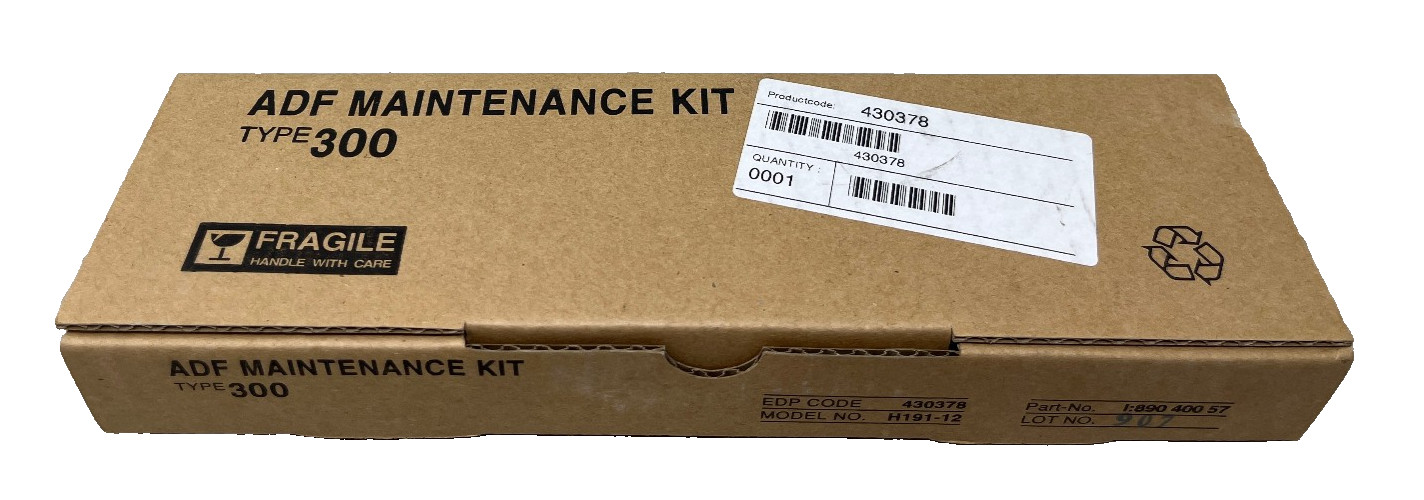 RICOH 430378 MAINTENANCE KIT ADF TYPE 300 ORIGINAL FAX 3310L/3320L/4410nf