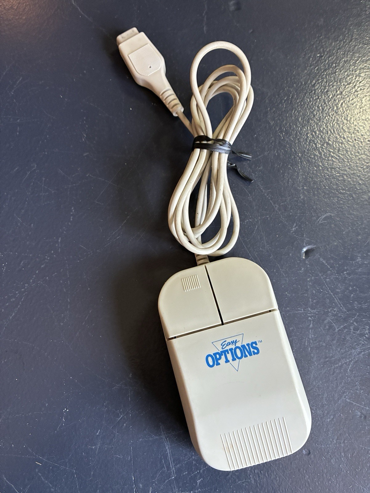 Vintage IBM Easy Options MIC580 60G3580 DB9 Serial 2-Button Ball Mouse Untested