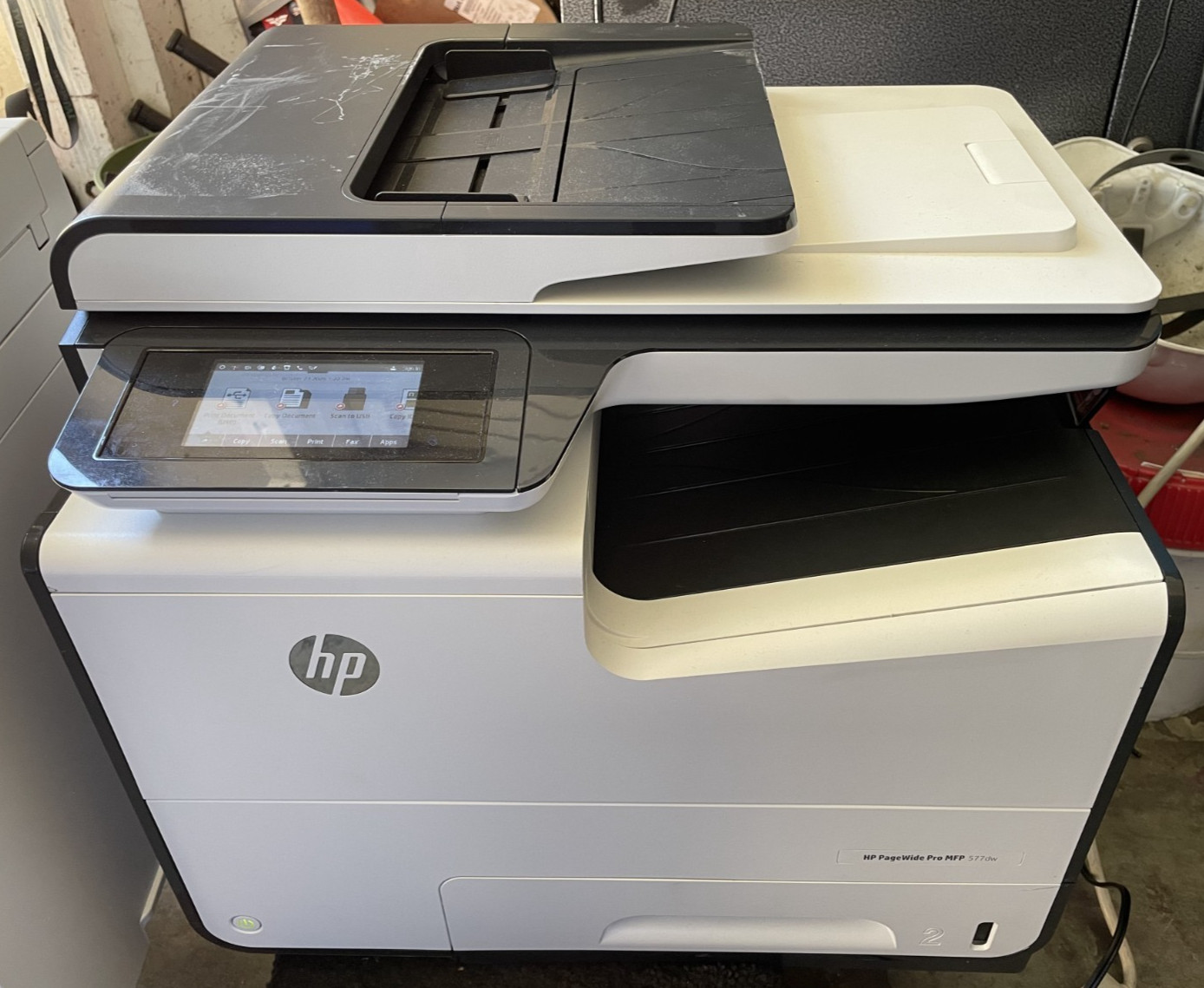 HP PageWide Pro 577dw MFP Wireless All-in-One Printer PageCount 6,432 *READ