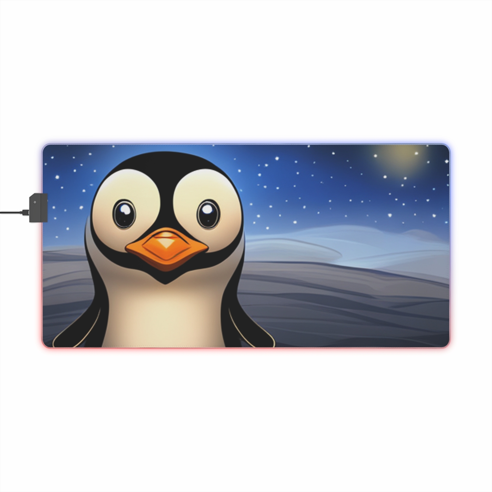 LED starry night penguin