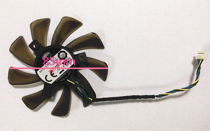 NEW 85mm 4Pin 0.60A FY09015H12LPA Fan for VGA Video Card 39*39*39mm