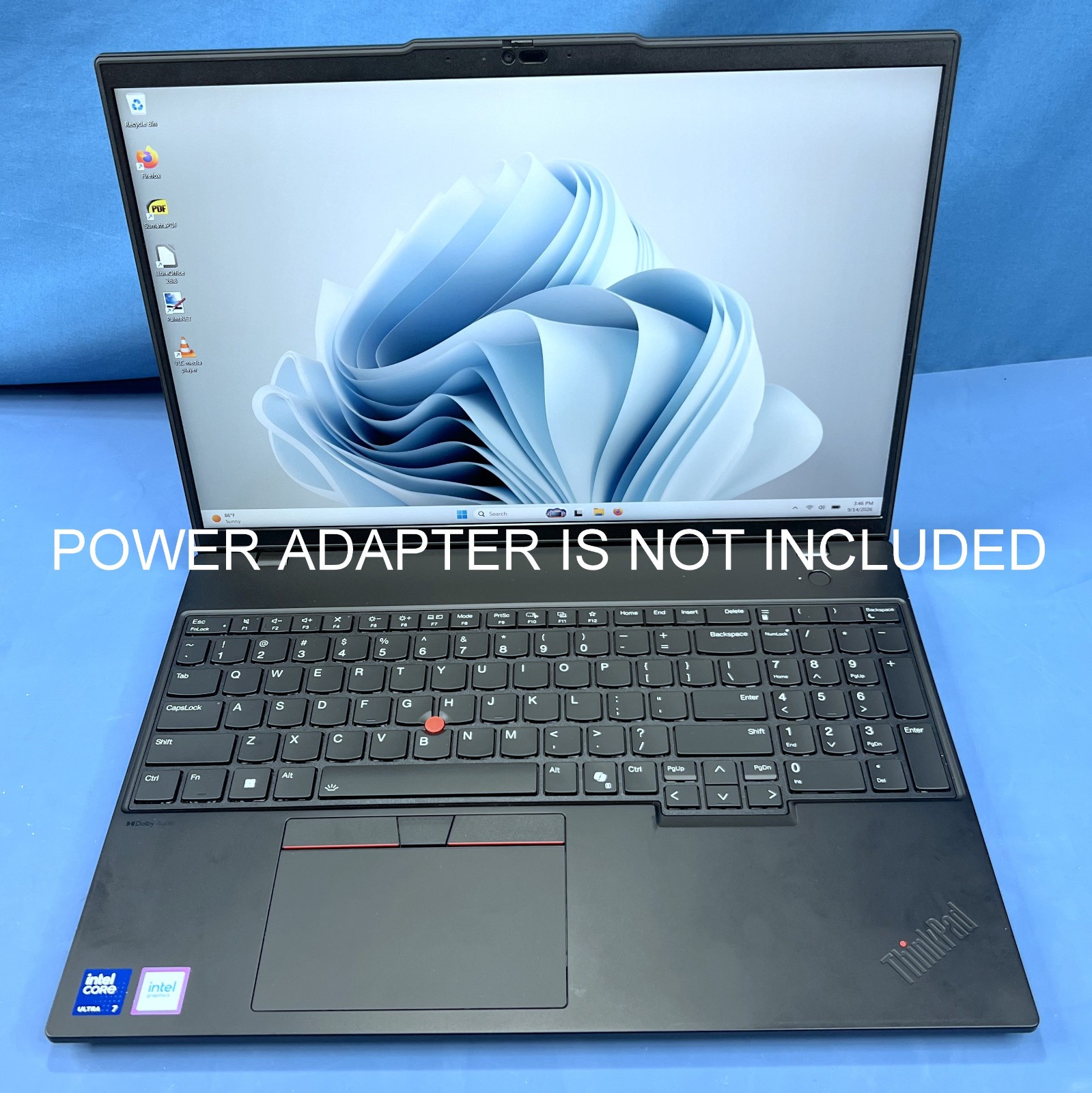 Lenovo ThinkPad L16 Gen 1 Laptop - Ultra 7 155U, 16GB RAM, 512GB NVMe - Win11