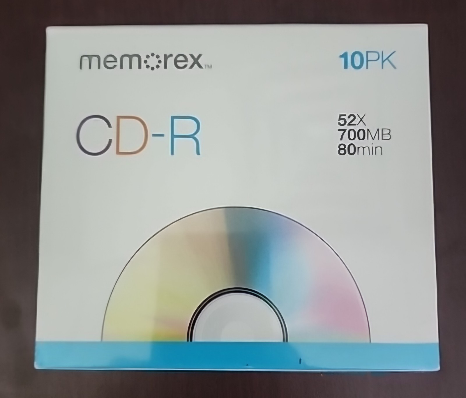 New Sealed Memorex 10pk Cd-r 52x 700mb 80 Min 10 Pack Discs Disks