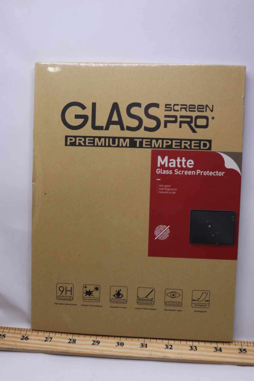 (2-Pk) Ambison Matte Glass Screen Protector 