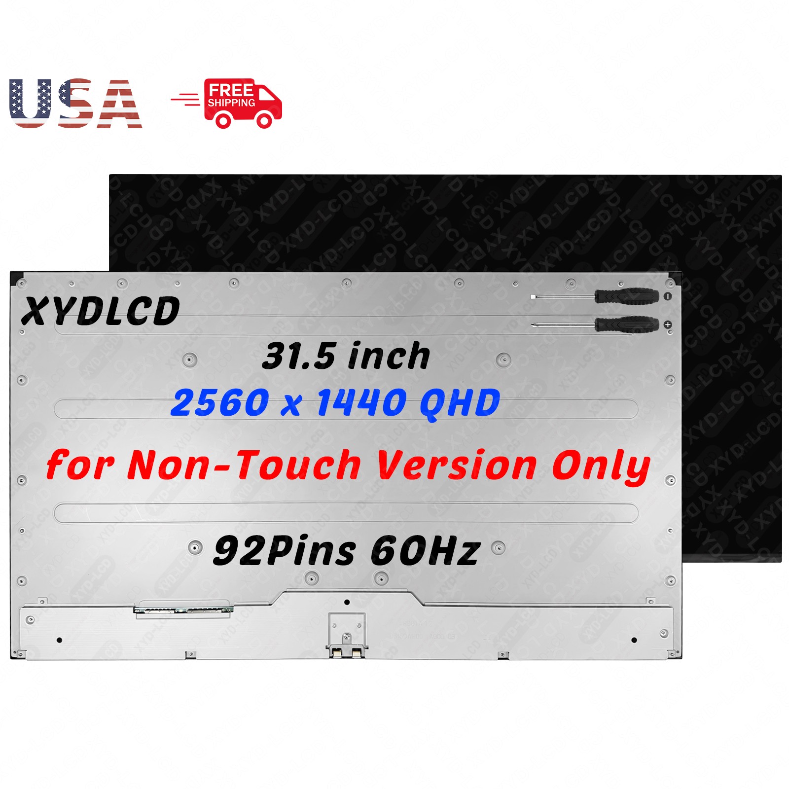 for HP Pavilion 32-B0415ND 32-B0508NZ AIO LCD Non-Touch Screen Replacement QHD