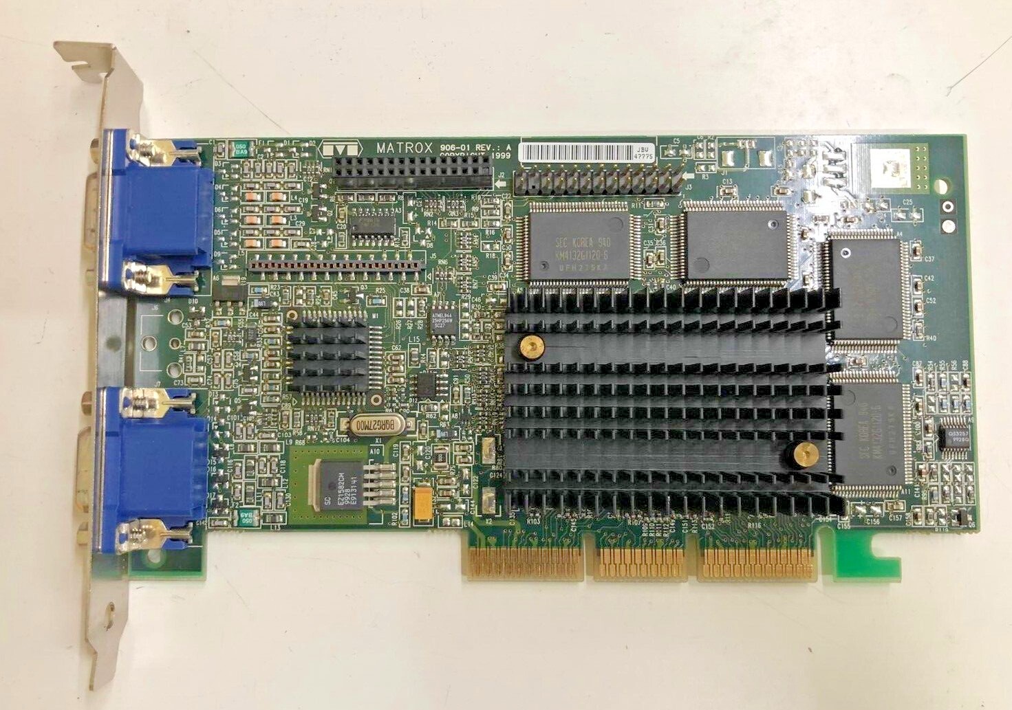 Matrox G400 G4 + Mdha32g AGP Graphics Card 32MB Sgram 906-01