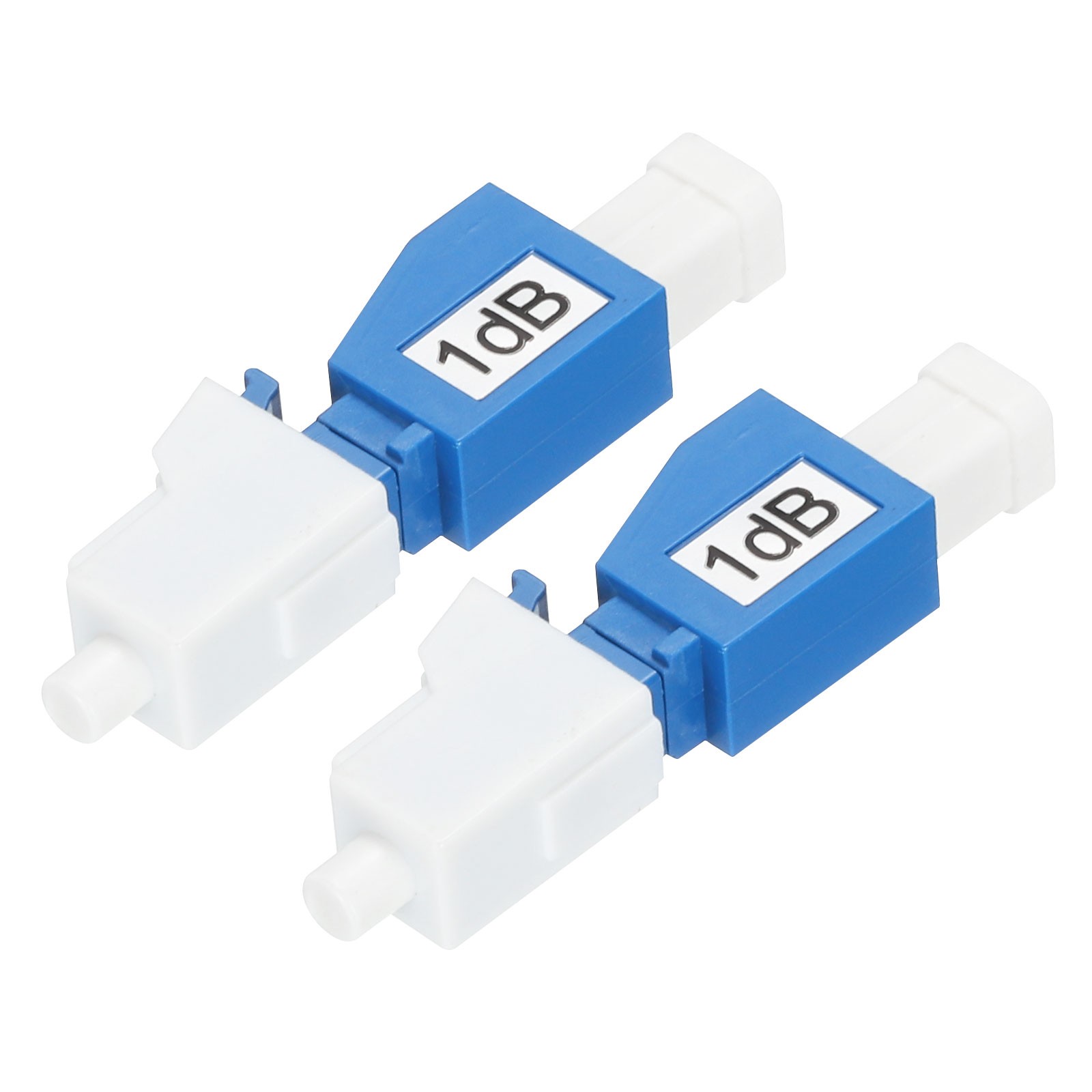 2Pcs Fiber Optic Attenuator 1dB LC/UPC Single Mode Male-Female Fiber Attenuator
