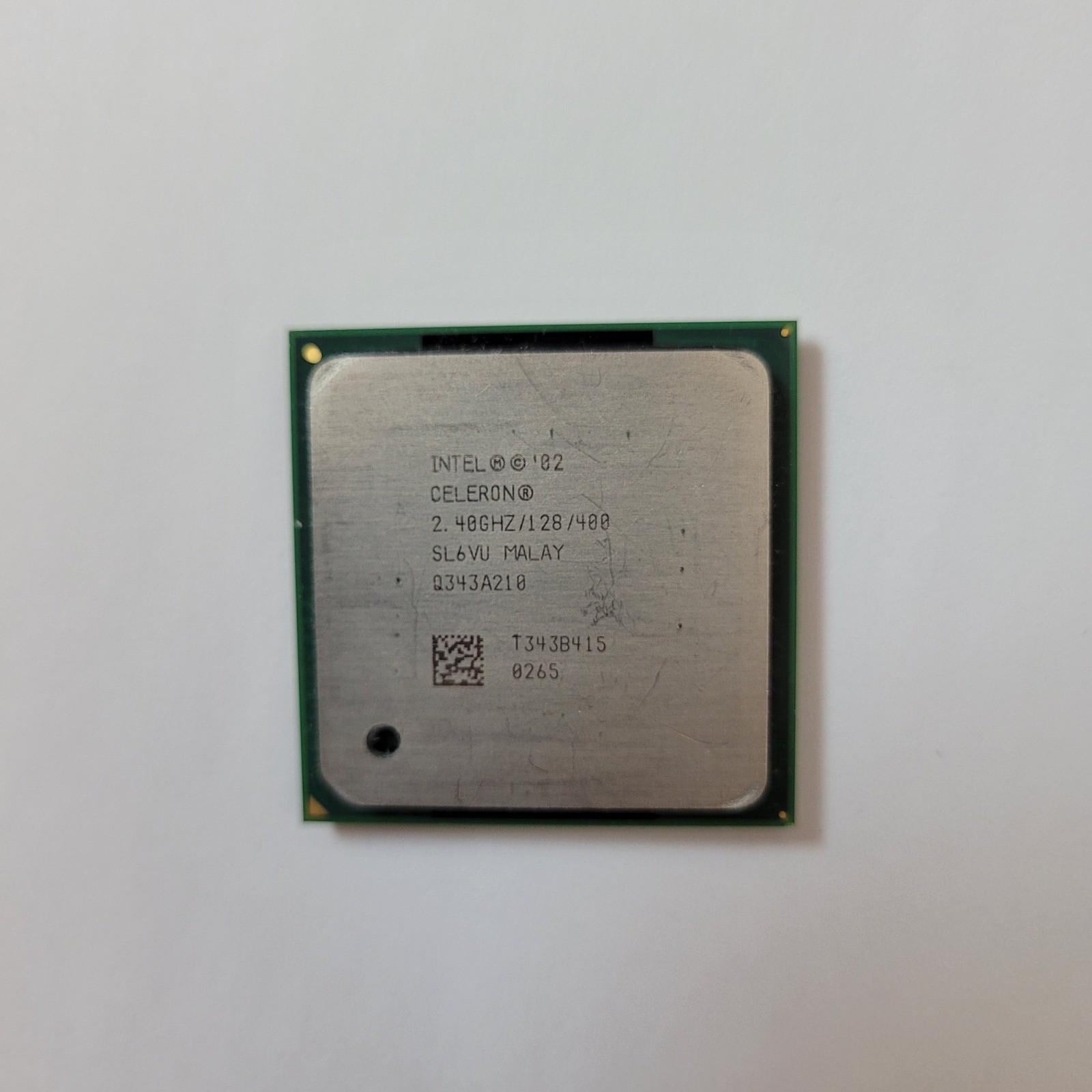 Intel Celeron CPU Processor 2.40GHz 128 400 SL6VU Socket 478 Malay