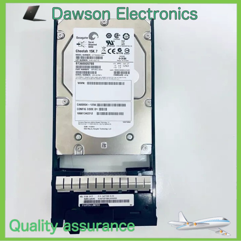 Fujitsu CA07339-E103 Seagate ST360057SS Cheetah 600GB Hard Drive 15K,7 SAS