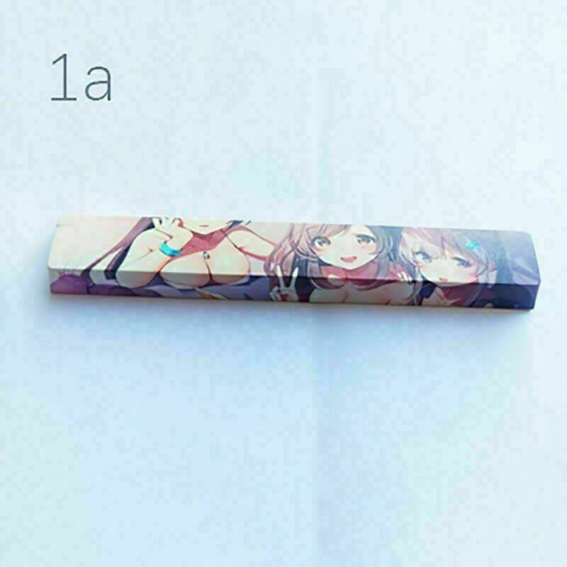 PBT Space Key Cap Mechanical Keyboard Keycaps Spacebar 6.25U Multiple pattern